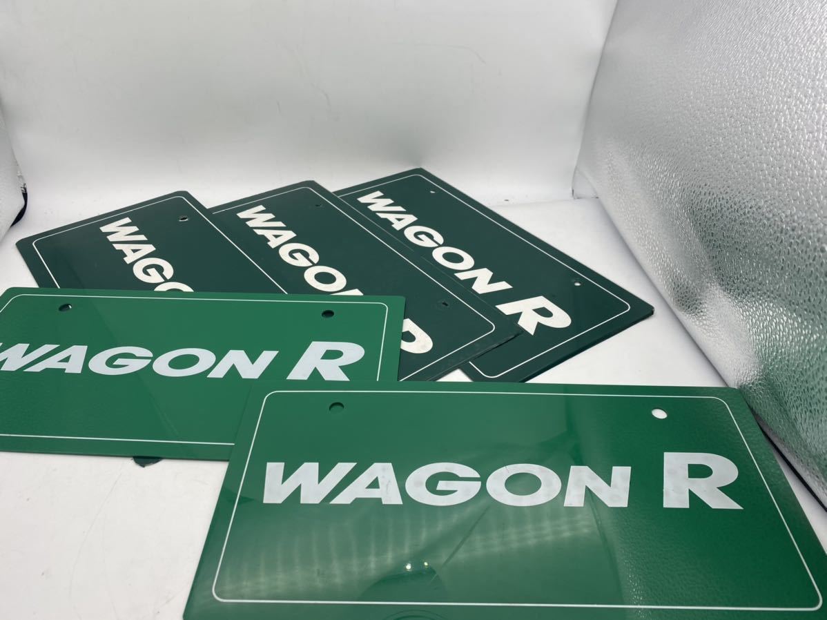 中古車 展示用 プレート Suzuki Wagon R ワゴンr 5枚セット 看板 ナンバープレート インテリア の落札情報詳細 ヤフオク落札価格情報 オークフリー スマートフォン版