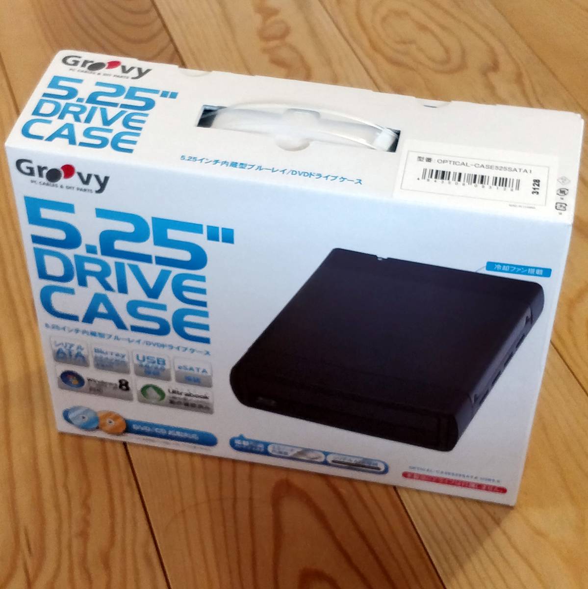 新品 新品 未使用 外付け5インチ 光学ドライブケース Optical Case525sat Usb3 0 Groovy グルービー の落札情報詳細 ヤフオク落札価格情報 オークフリー スマートフォン版
