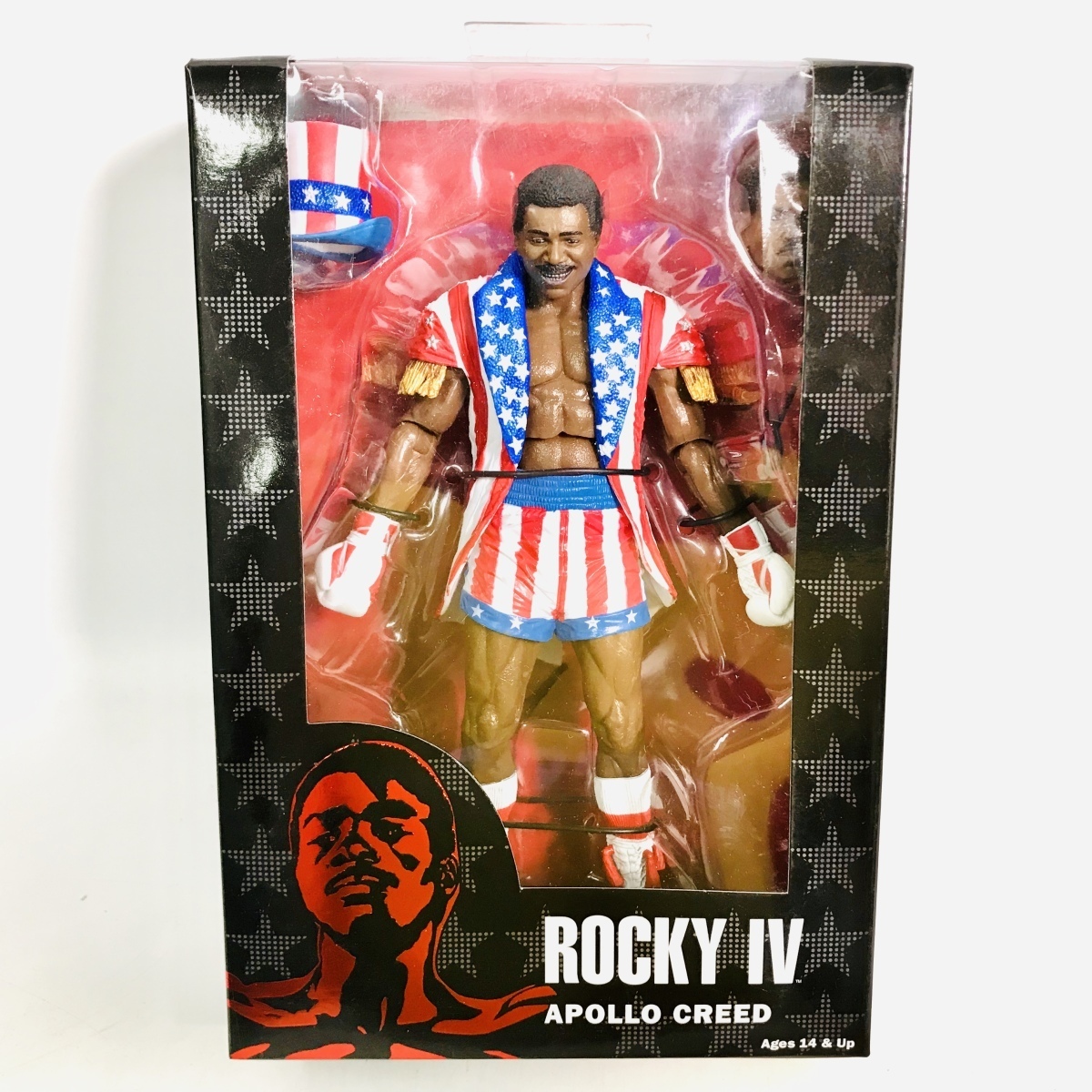 ネカ アポロ・クリード 7インチアクションフィギュア ロッキー 40th版