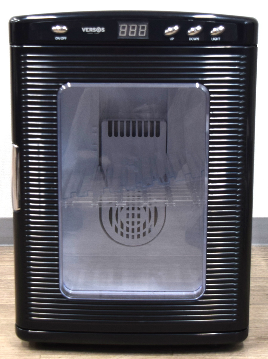 VERSOS 25L冷温庫 VS-404WH/BK ブラック VERSOS ベルソス 冷温庫 VS