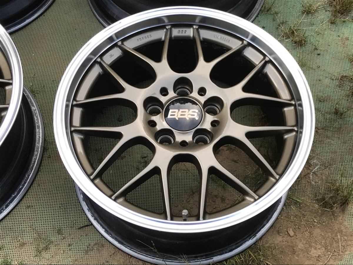 BBS RG-R 17インチ +40 RG720 - 5穴 8J 114.3 5H 2本 +42 9J 鍛造