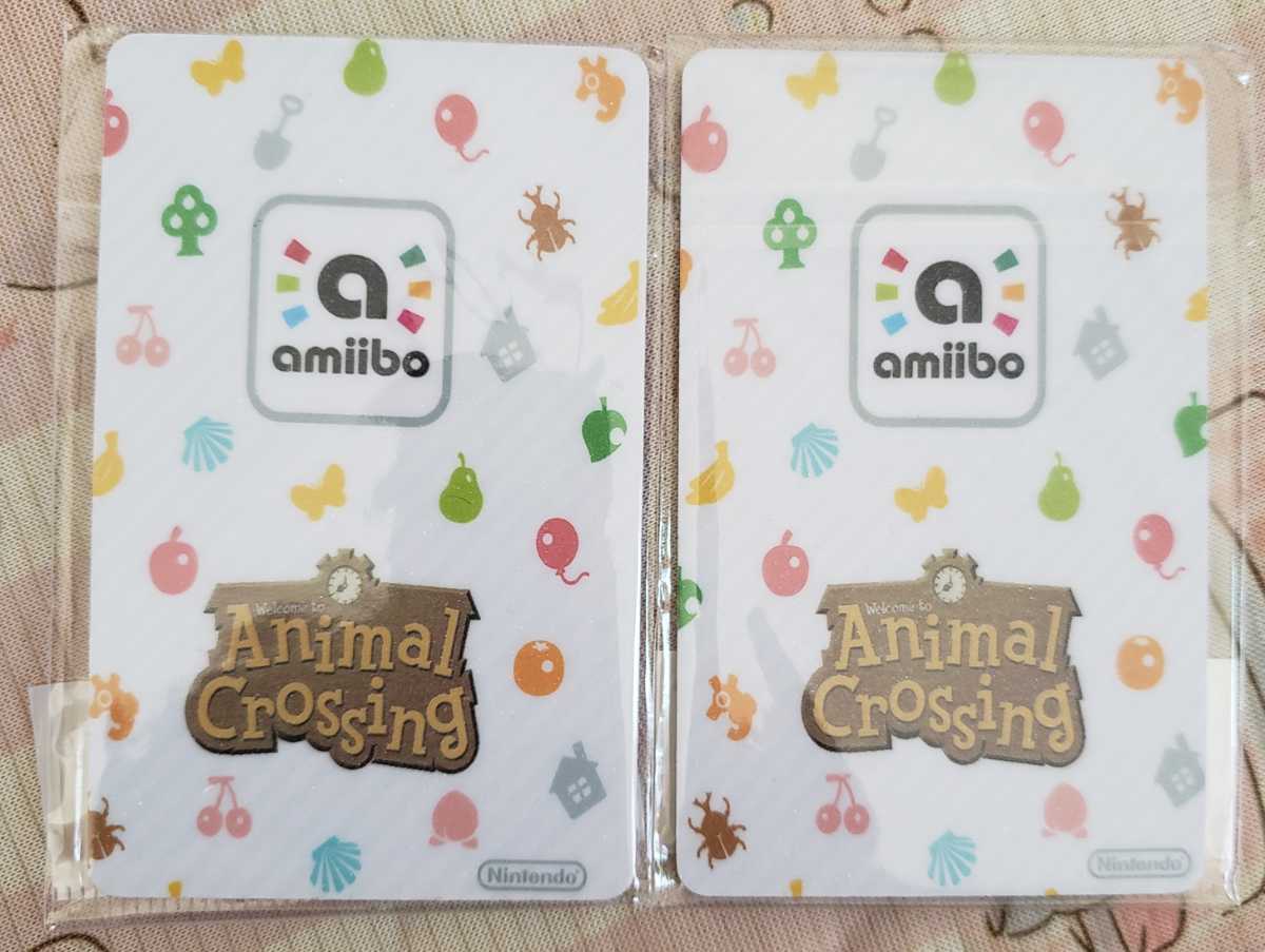 どうぶつの森 amiiboカード ももち ＆ やよい あつ森 ウサギ 人気住民