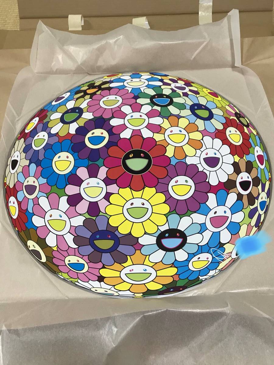 村上隆 ”フラワーボール(3D) レッドボール” 村上隆 フラワーボール