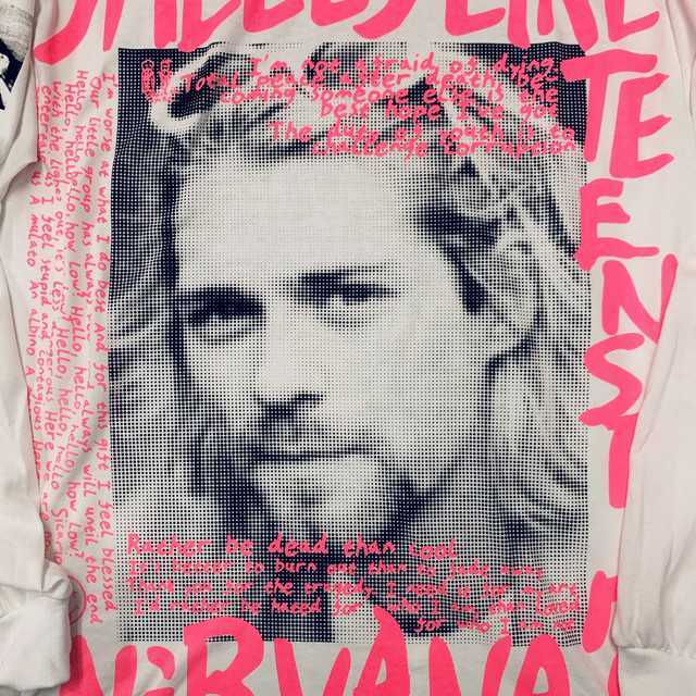 新品】NIRVANA / カートコバーンTシャツ ブルースウェーバー モチーフ