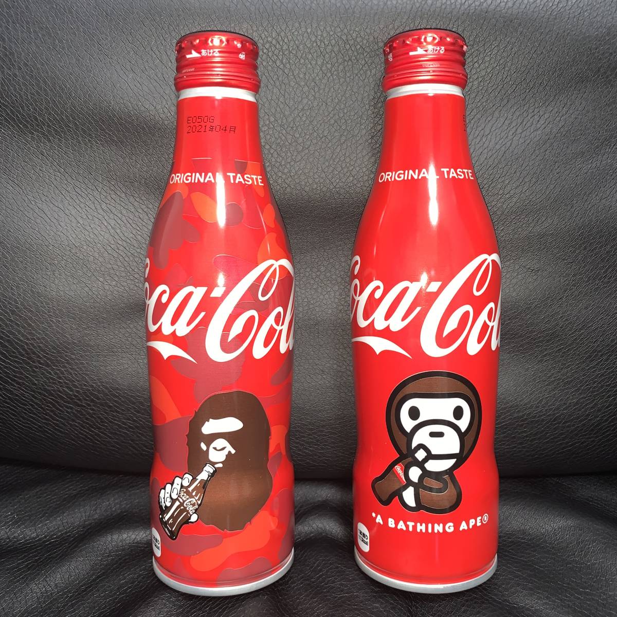 新品 A Bathing Ape Coca Cola スリムボトル 缶 2本セット コカコーラ ベイプ Bape Coke Milo デザイン コラボ Amazon 限定 コカ コーラ未開封 の落札情報詳細 ヤフオク落札価格情報 オークフリー スマートフォン版