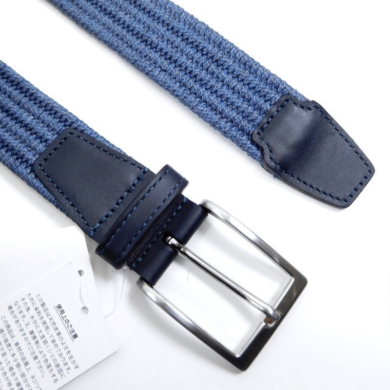 PYLOOT パイロット 定価1.8万 伊製 職人の誇り HAND MADE IN ITALY イントレ調型押しレザー バックル ベルト 本革 P7 黒 ▲030▼bus0082y