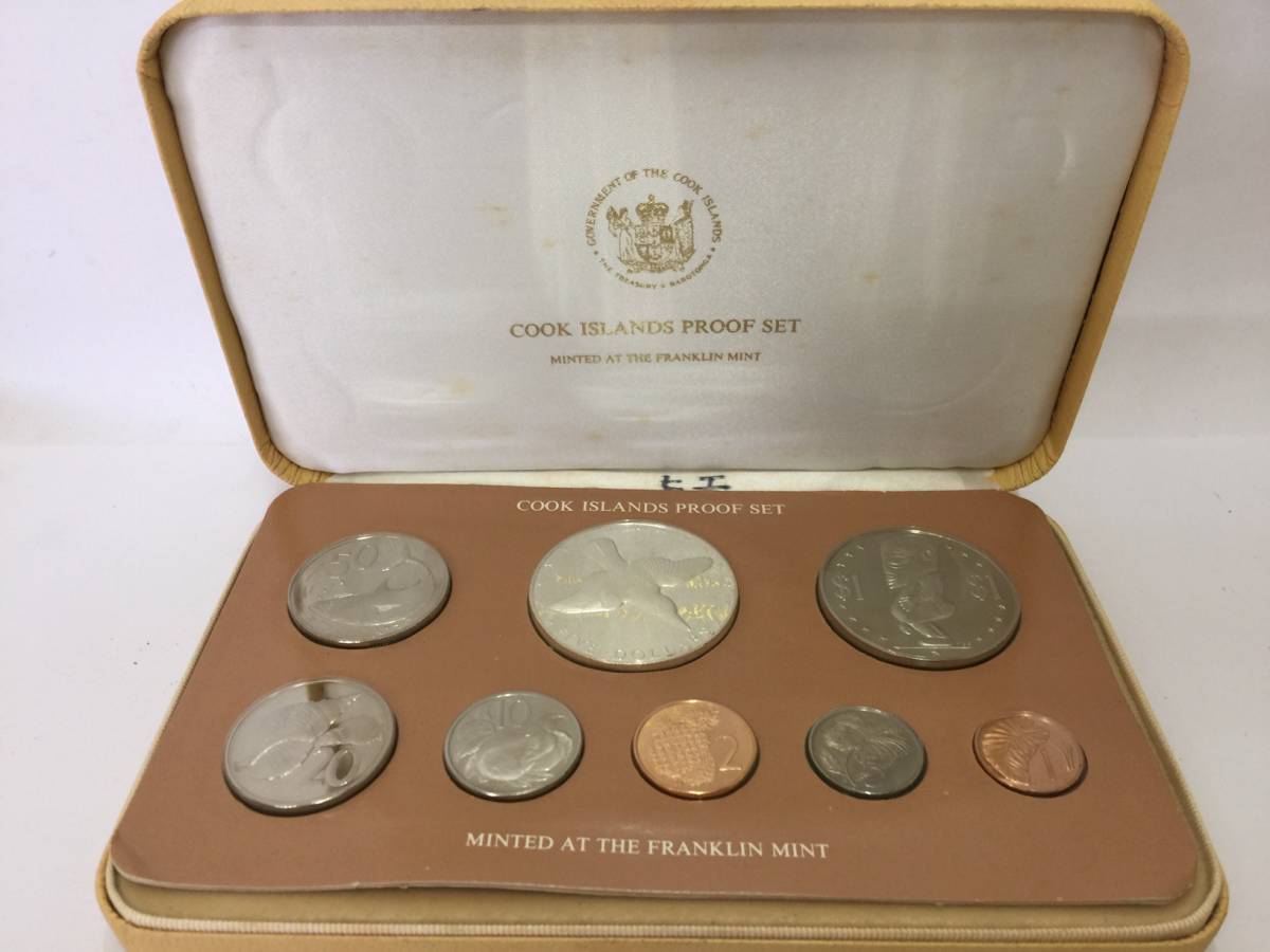 フランクリンミントクックアイランドプルーフセット Yahoo!オークション -「プルーフ貨幣セット」(カリブ) (世界)の