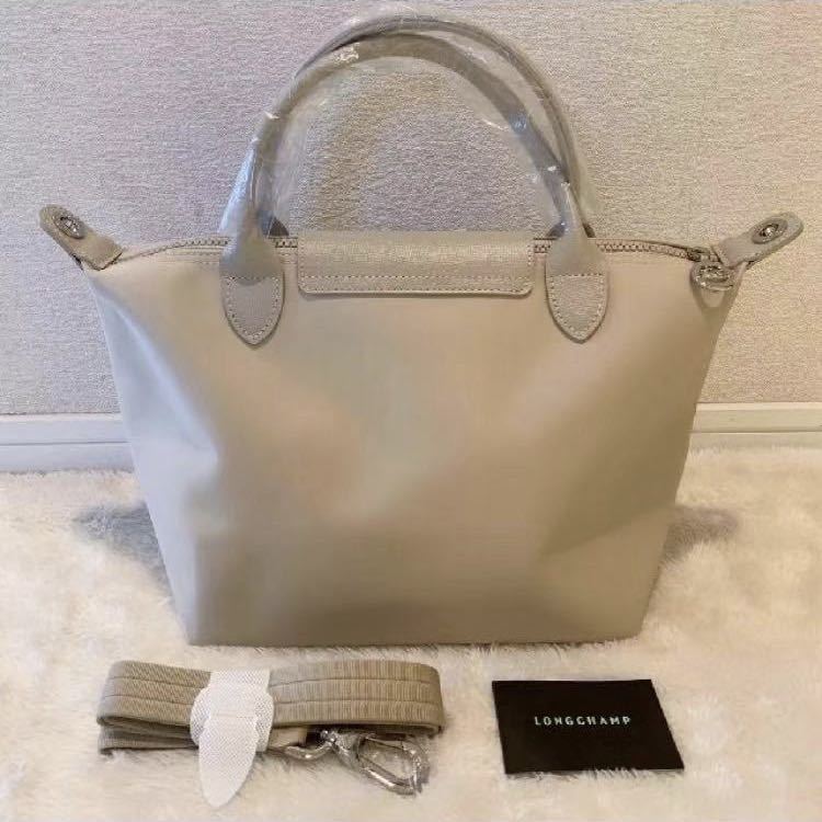 新品】LONGCHAMP ロンシャン 新品 ベージュ（クレ） S ハンドバッグ の