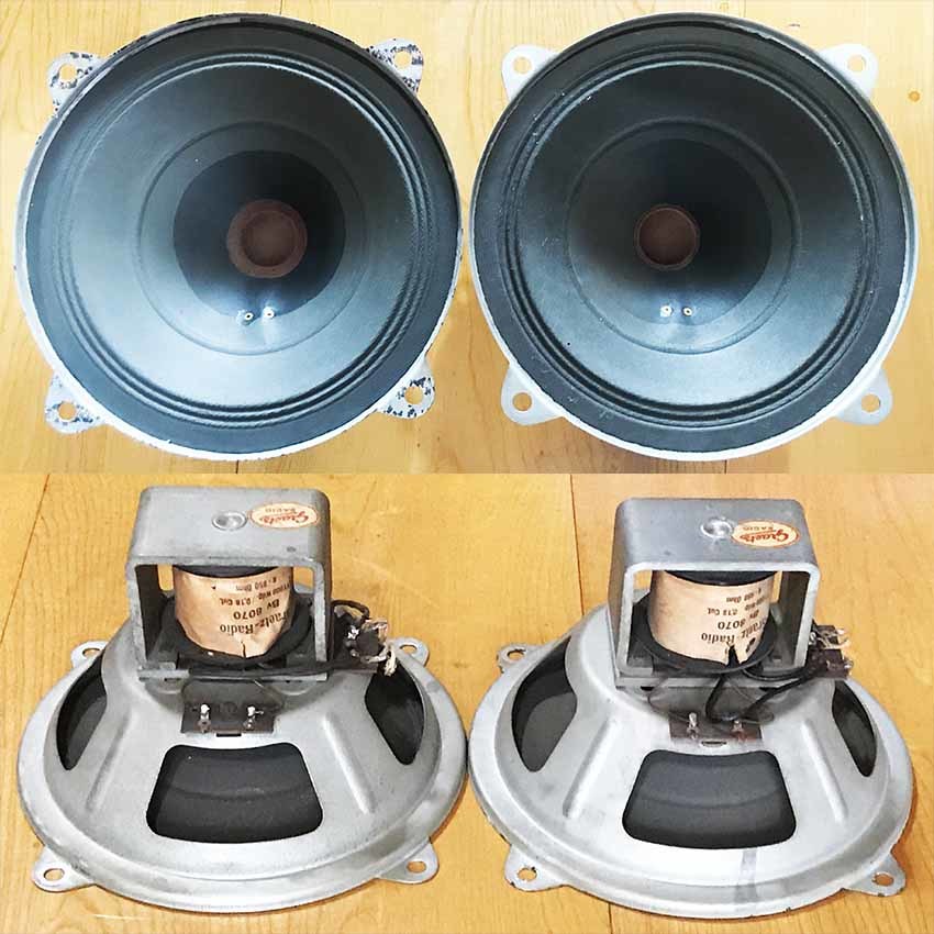 た*ん様 GRAETZ 8インチ 励磁型スピーカー 金属とガラスの日々 Stereo Cameraと真空管: Graetz BV8070 励磁