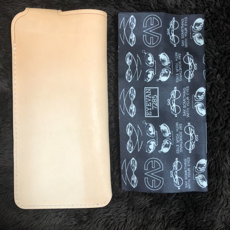 Amazon.co.jp: EYEVAN 7285 アイヴァン メガネ ケース ヌメ 革
