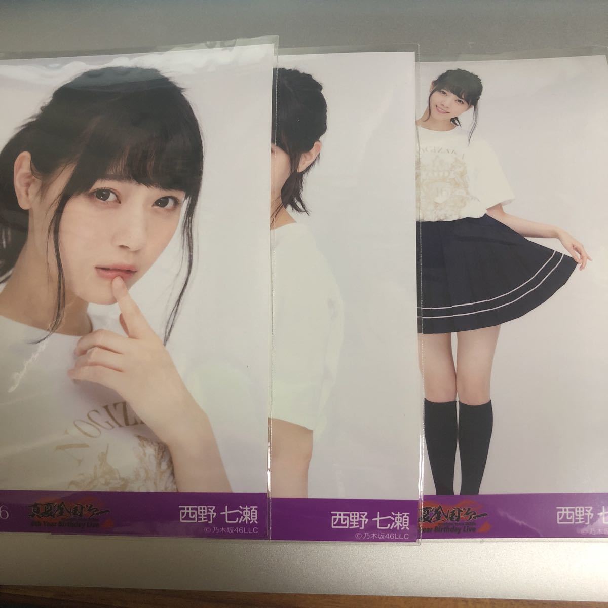 西野七瀬『乃木坂46 真夏の全国ツアー2016』生写真D