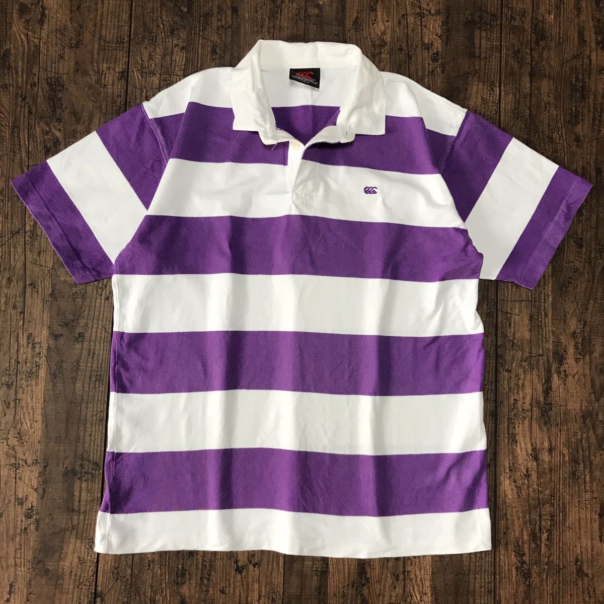 格安saleスタ カンタベリーCANTERBURY ラガーシャツ ビンテージ 星条旗カラー ウェア