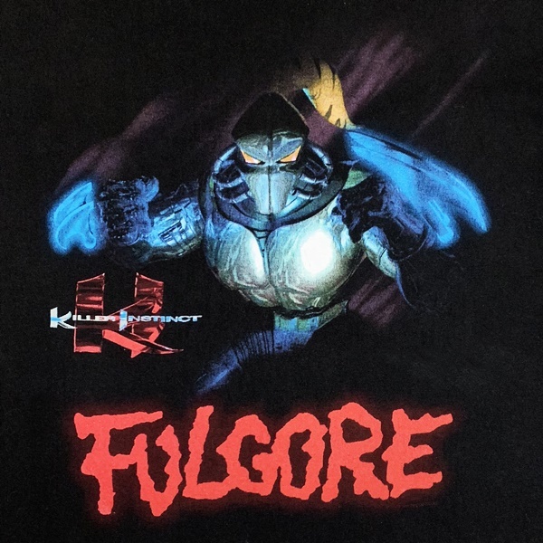 レア 90s USA製 KILLER INSTINCT キラーインスティンクト FULGORE T 