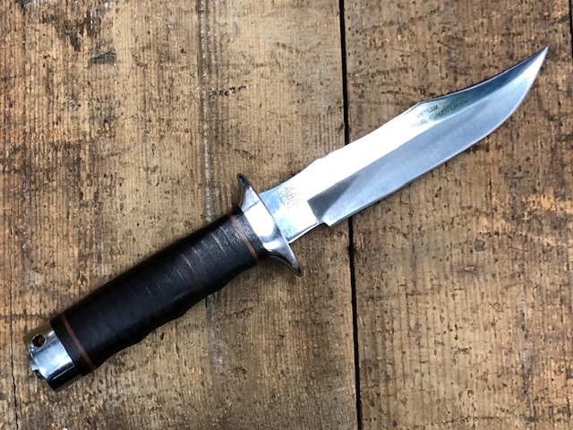 1 Hattori 米軍 アメリカ陸軍 第5 特殊部隊 グループ サバイバル ナイフ レザーワッシャー ハンドル ベトナム 服部 ハットリ の落札情報詳細 ヤフオク落札価格情報 オークフリー スマートフォン版