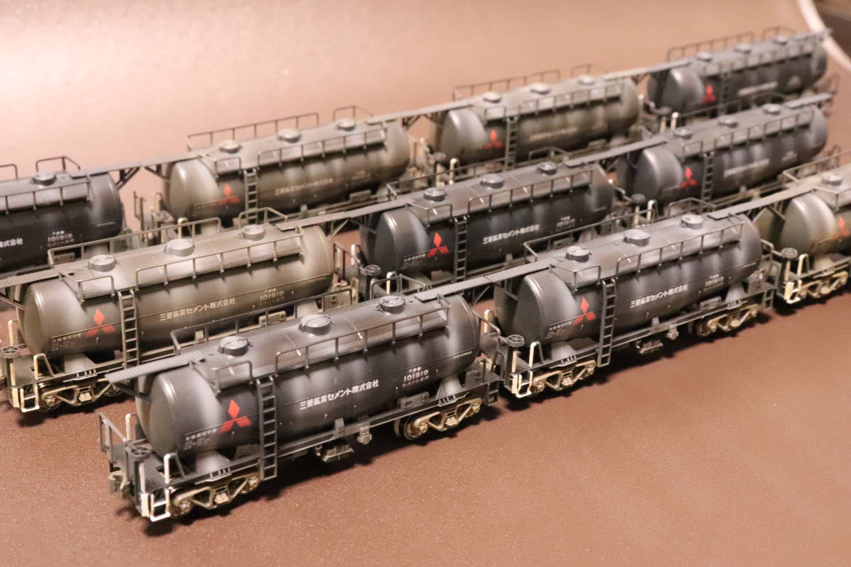 KATO 8040 タキ1900 三菱鉱業セメント 13両車両ケース入り 新品】○【MKモデル】KATO 8040 タキ1900 三菱鉱業セメント