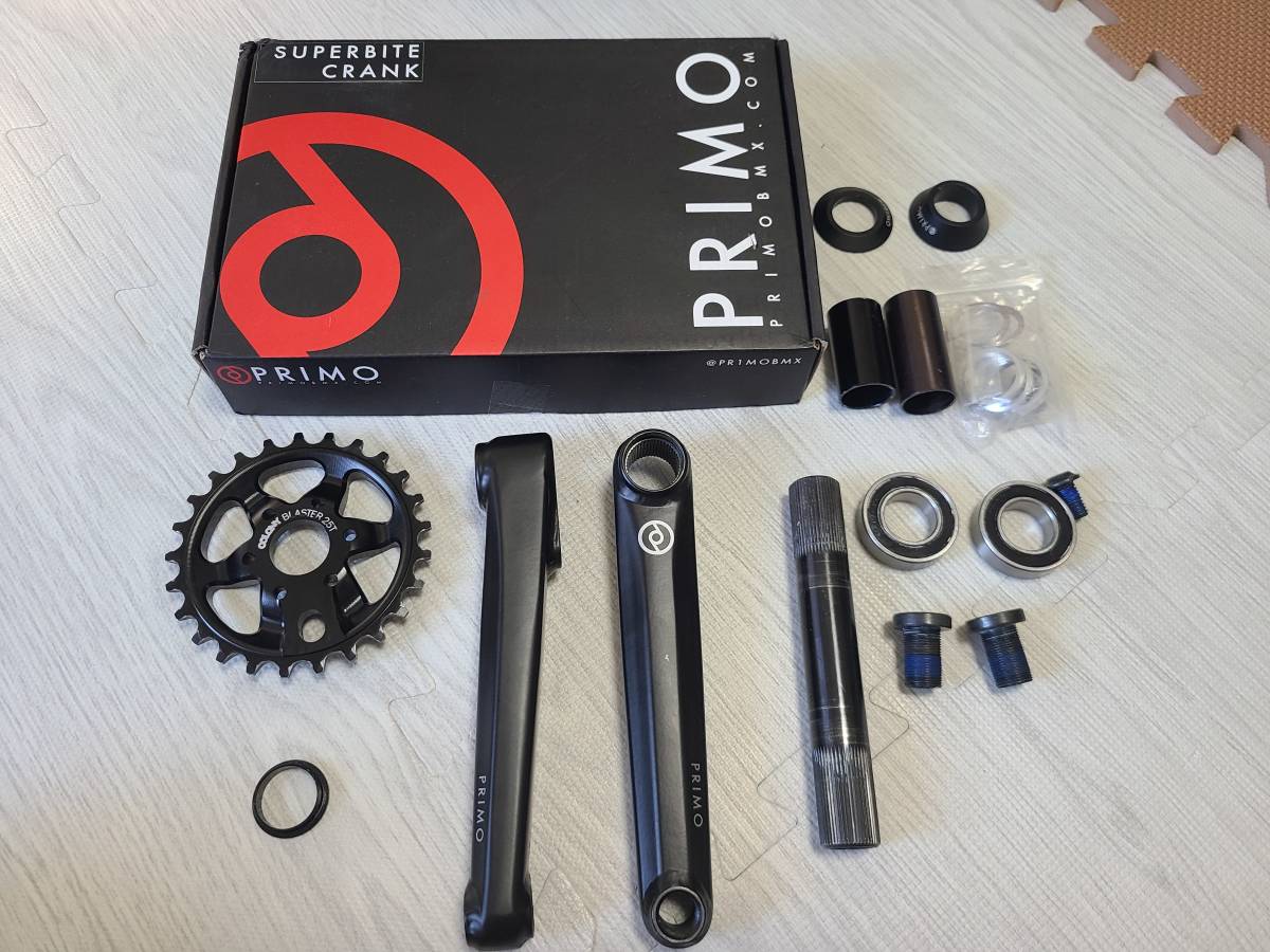 BMXのクランクセット 170mm 22mm 【公式通販】