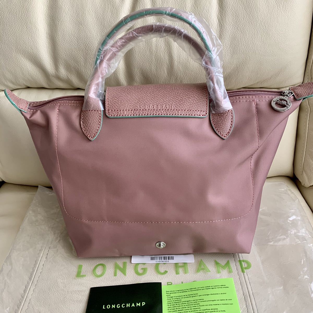 新品】ロンシャン LONGCHAMP クラブ 新品 S ピンク ハンドバッグ の