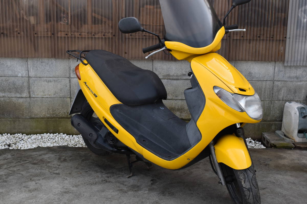 スズキ アドレス１１０ Cf11a 実動 格安 売り切り 人気 通勤快速 デリバリー Pcx シグナス アクシス Dio110 マジェスティ の落札情報詳細 ヤフオク落札価格情報 オークフリー スマートフォン版