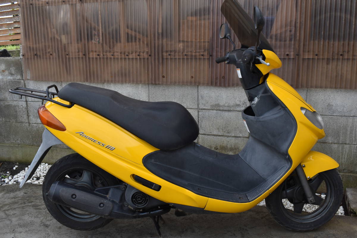スズキ アドレス１１０ Cf11a 実動 格安 売り切り 人気 通勤快速 デリバリー Pcx シグナス アクシス Dio110 マジェスティ の落札情報詳細 ヤフオク落札価格情報 オークフリー スマートフォン版