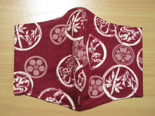 ハンドメイド ☆ マスクカバー 588