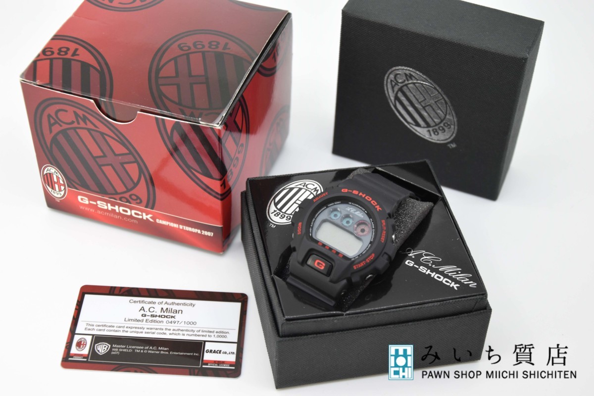 G-SHOCK AC Milan コラボ 腕時計 ACミラン G-SHOCK AC Milan コラボ 腕時計 ACミラン 2025年最新】g-shock