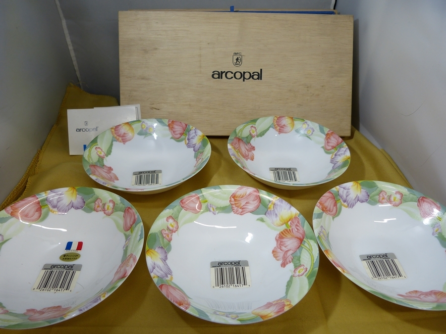 新品】◇未使用保管品 arcopal アルコパル マルチボールセット 洋食器