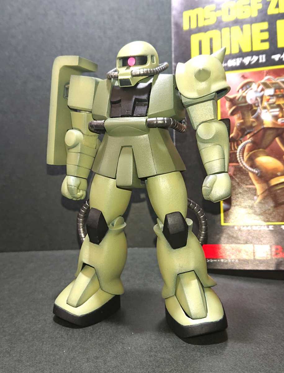 ☆ガンプラ 旧キット MSV MS-06F ザクマインレイヤー 1/144 改修塗装