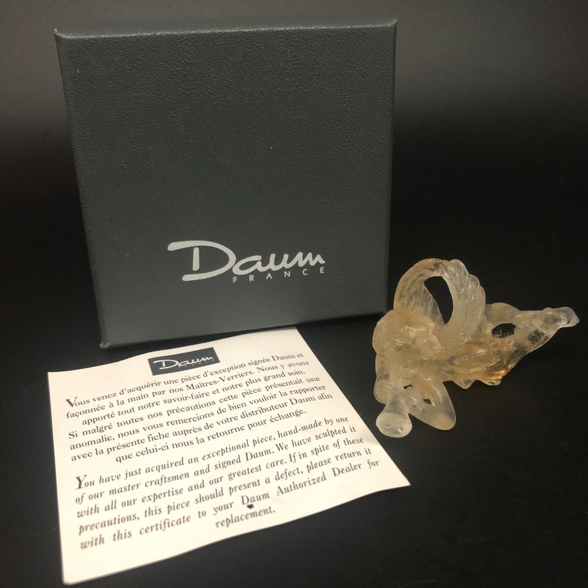 クリスタルガラス Daum France フランス Yahoo!オークション - ドーム