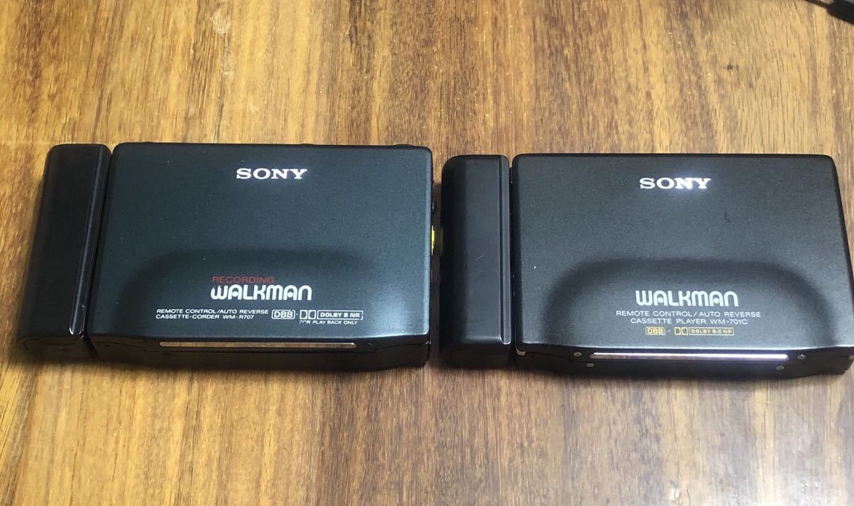 【ジャンク品】SONY カセットウォークマン「WM-R707」 SONY WM-R707 カセットウォークマン ジャンク品 箱付き For