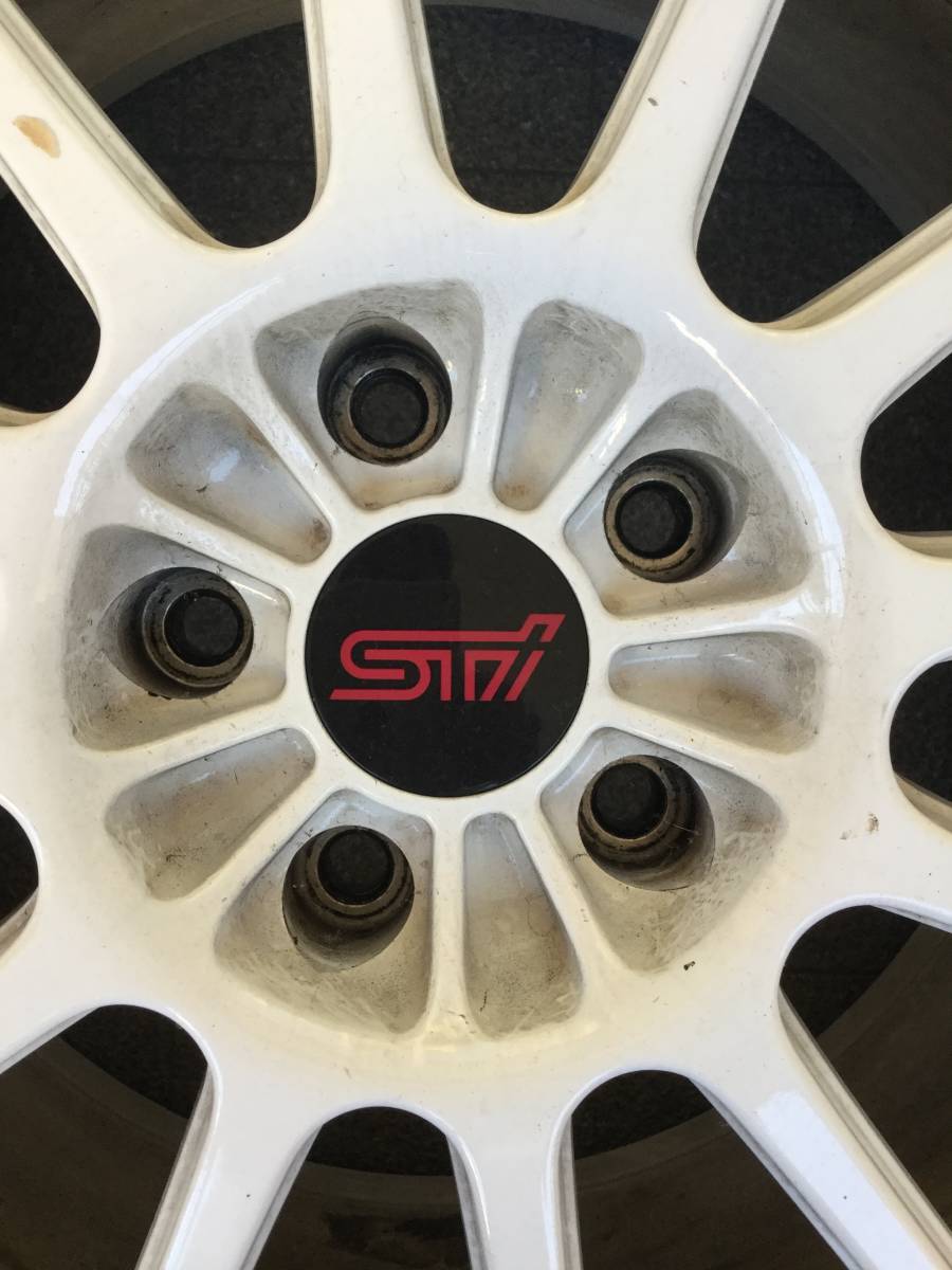 WRX STIのGDB RA-R 純正ホイール 4本セット 18インチ 8.5J