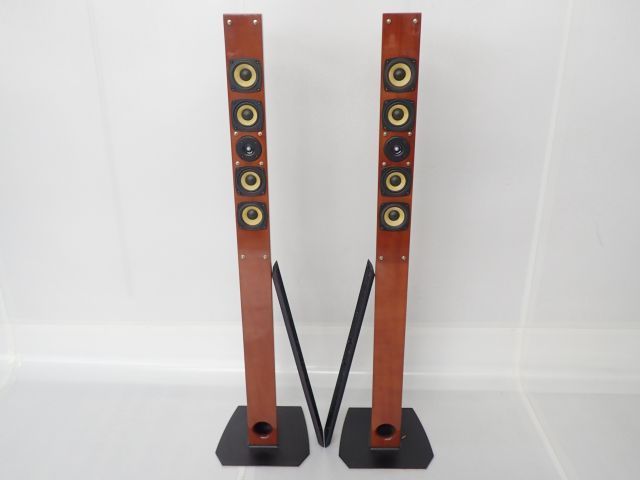 良品 DENON/デノン トールボーイスピーカー SC-T7L ペア スリム