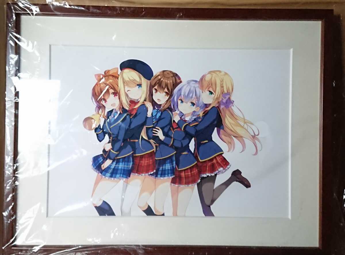 ガールフレンド(仮) 4周年記念 ミストグラフ ガールフレンド(仮) 4周年記念ミストグラフ 複製原画 【公式通販】