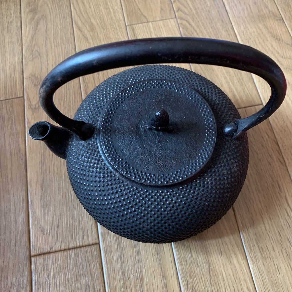 新品未使用品 南部鉄瓶 南部照光堂 照亦製作所 新品南部鉄器 南部