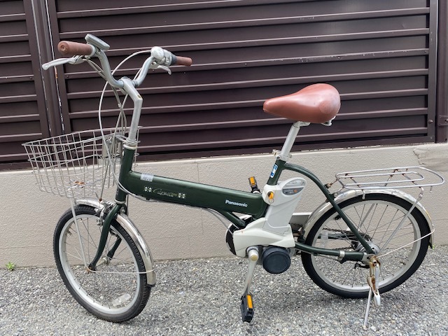 電動自転車 中古 ２０インチ パナソニック バッテリー 充電器付き 電動アシスト自転車 前後タイヤ良好 １００ 組み立て発送 の落札情報詳細 ヤフオク落札価格情報 オークフリー スマートフォン版