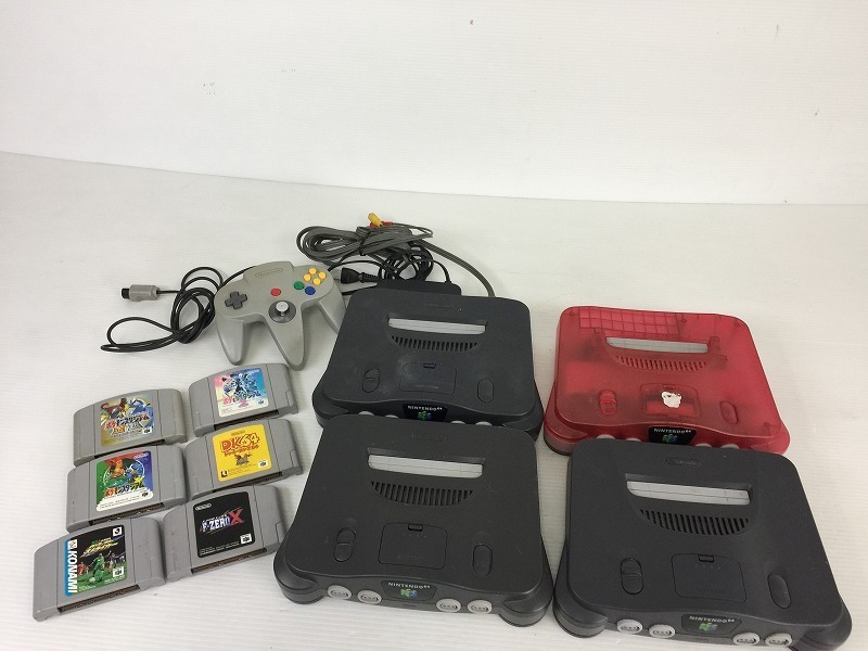 任天堂 Nintendo 64本体 4セット コード コントローラー ソフト付き ジャンク品 の落札情報詳細 ヤフオク落札価格情報 オークフリー スマートフォン版