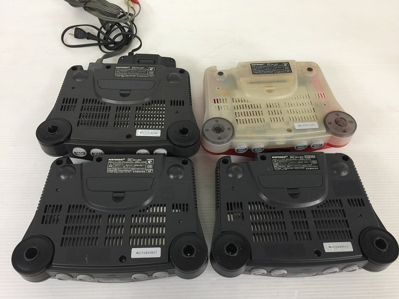 任天堂 Nintendo 64本体 4セット コード コントローラー ソフト付き ジャンク品 の落札情報詳細 ヤフオク落札価格情報 オークフリー スマートフォン版