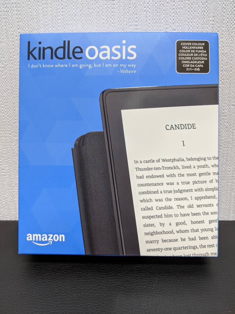 AMAZON Kindle Oasis 第8世代 6インチ Wi-Fi+3G 4GB バッテリー内蔵レザー