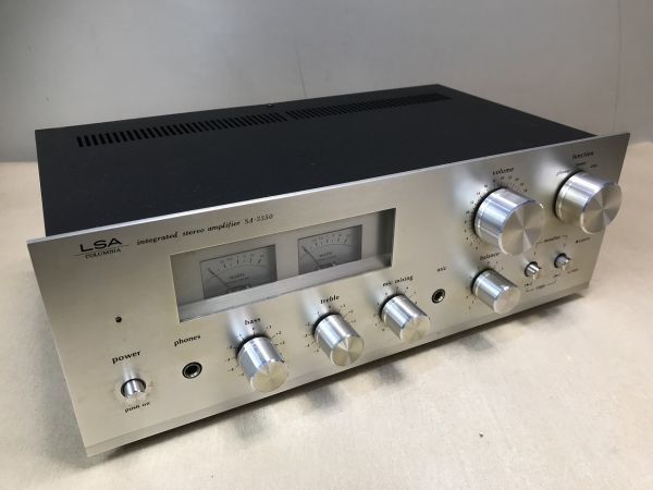 COLUMBIA SA-3350 プリメインアンプ DENON 浅黒い 日本コロムビア