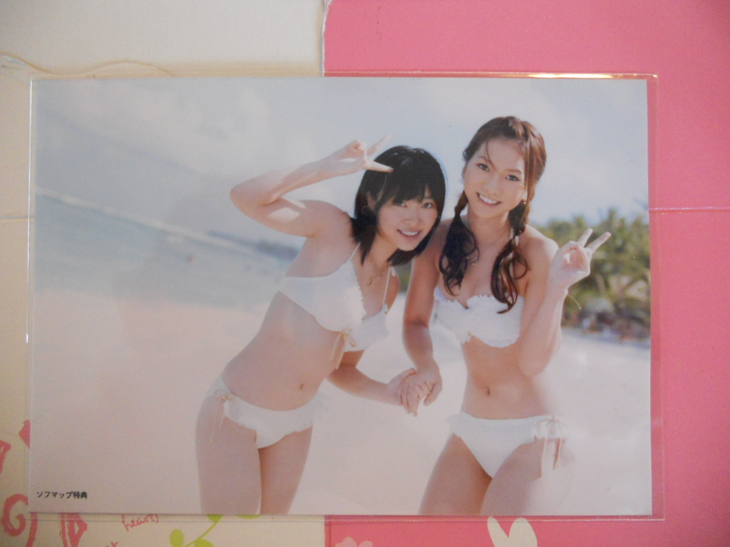 HKT AKB 指原莉乃 高城亜樹 真夏のSounds good! 店舗特典生写真 白水着