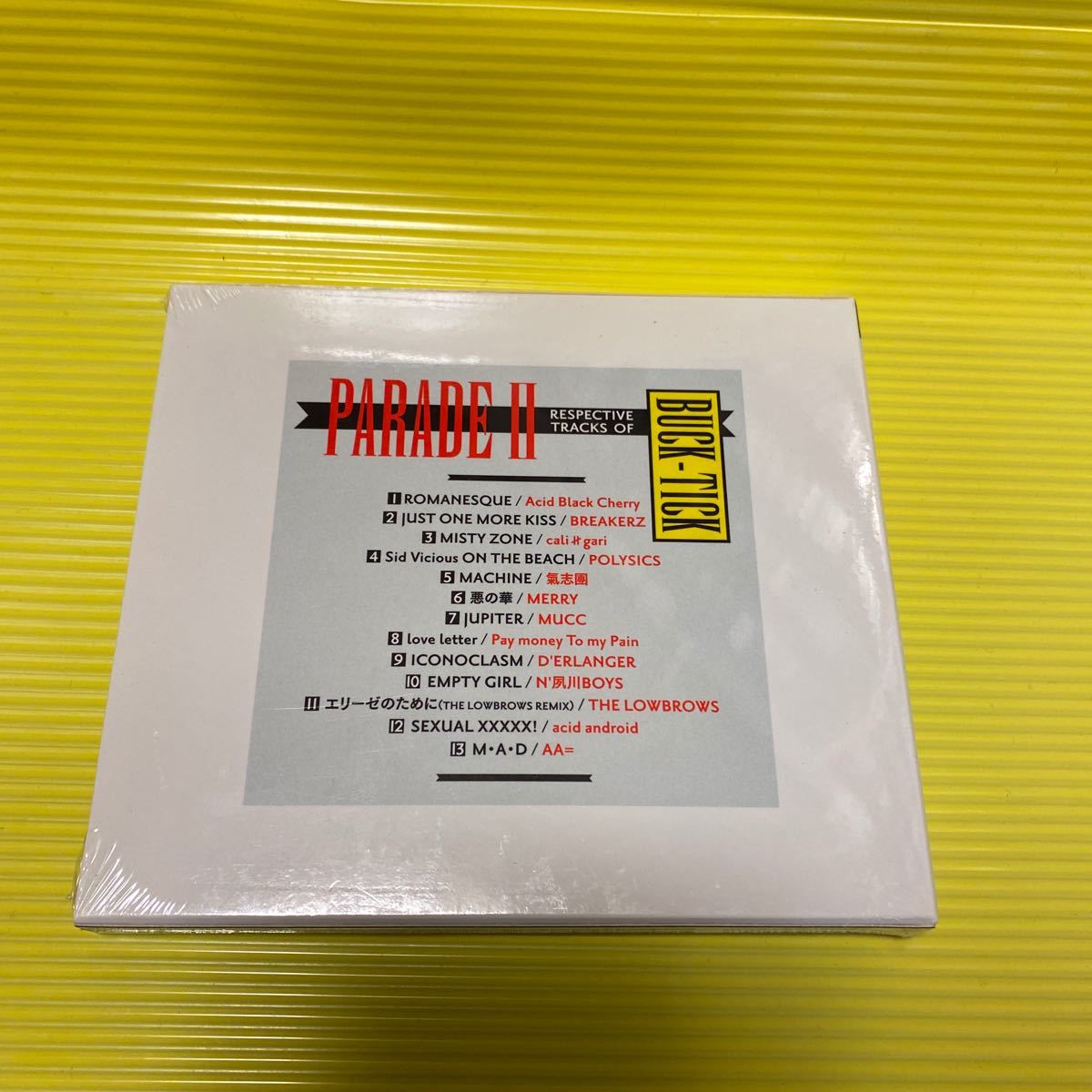 新品】【未開封】buck-tick バクチク parade Ⅱ リスペクトアルバム 
