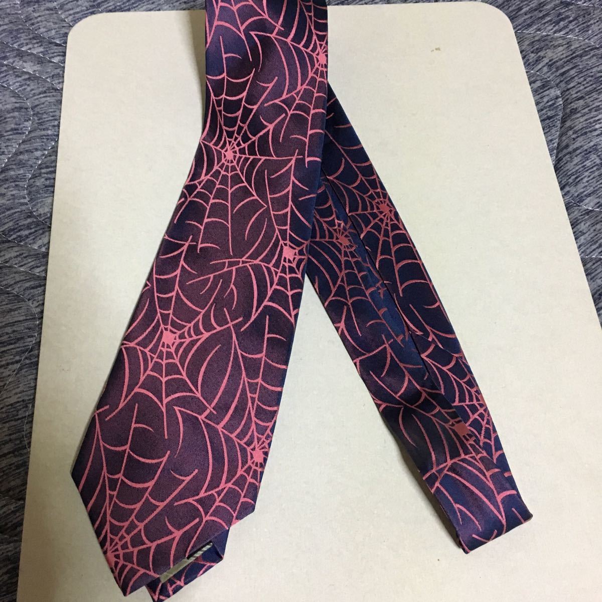ドライボーンズ ネクタイ クモ柄 蜘蛛 DryBones DRY BONES ドライ