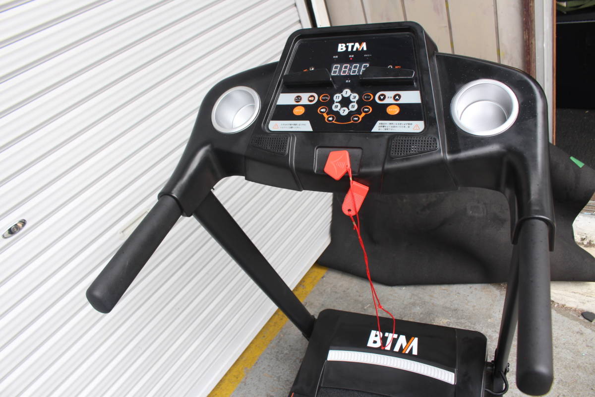 BTM ルームランナー YY-815 MAX16Km/h 折りたたみ ランニングマシン 限定商品セール BTM YY-815 電動ルームランナー ランニング