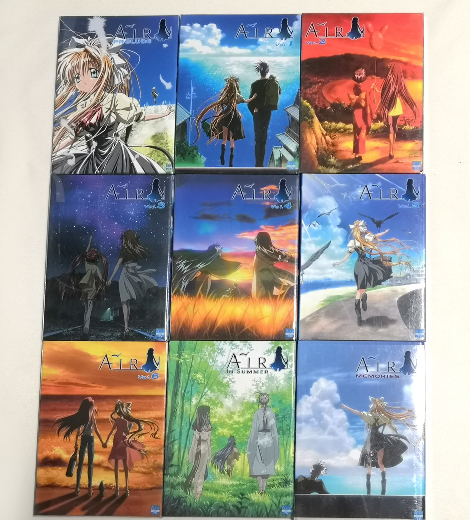 Dvd Air 全6巻 Prelude In Summer Memories 京都アニメーション 京アニ Key の落札情報詳細 ヤフオク落札価格情報 オークフリー スマートフォン版