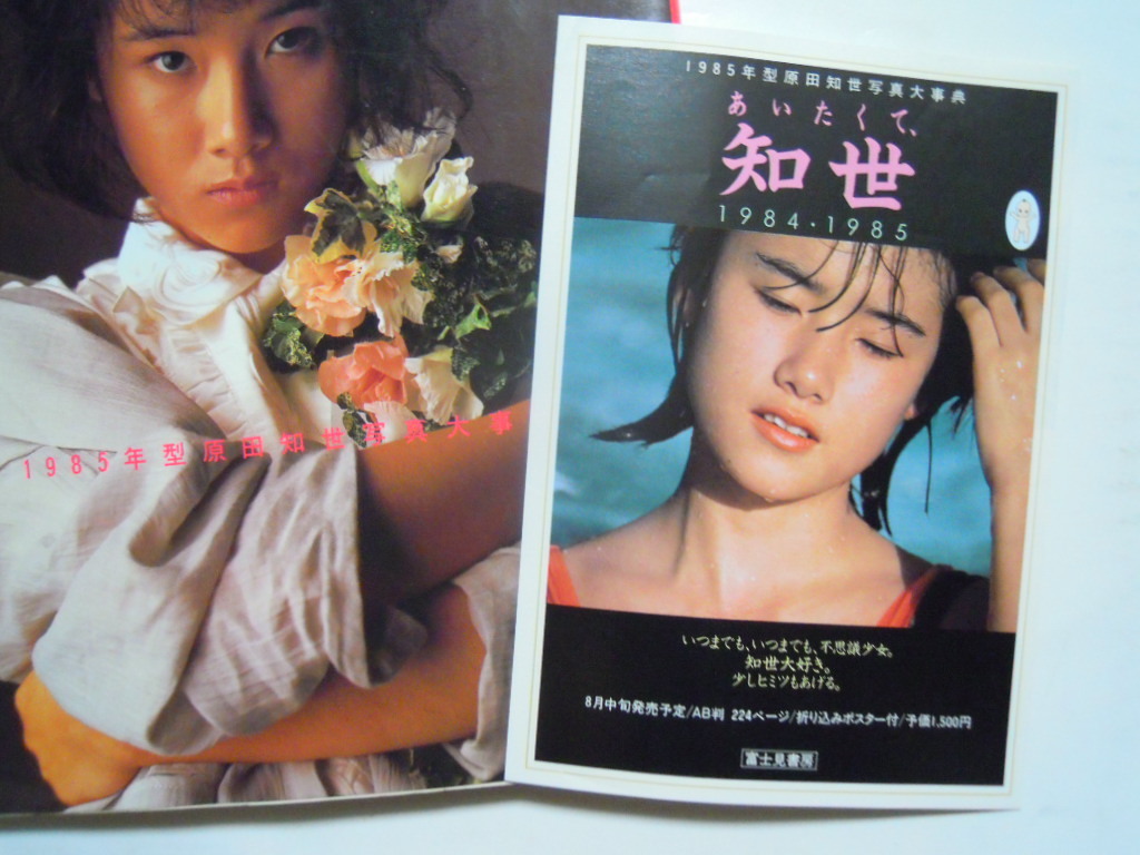 原田知世写真集×2冊セット(富士見書房)『ToMoYo』+『あいたくて,知世