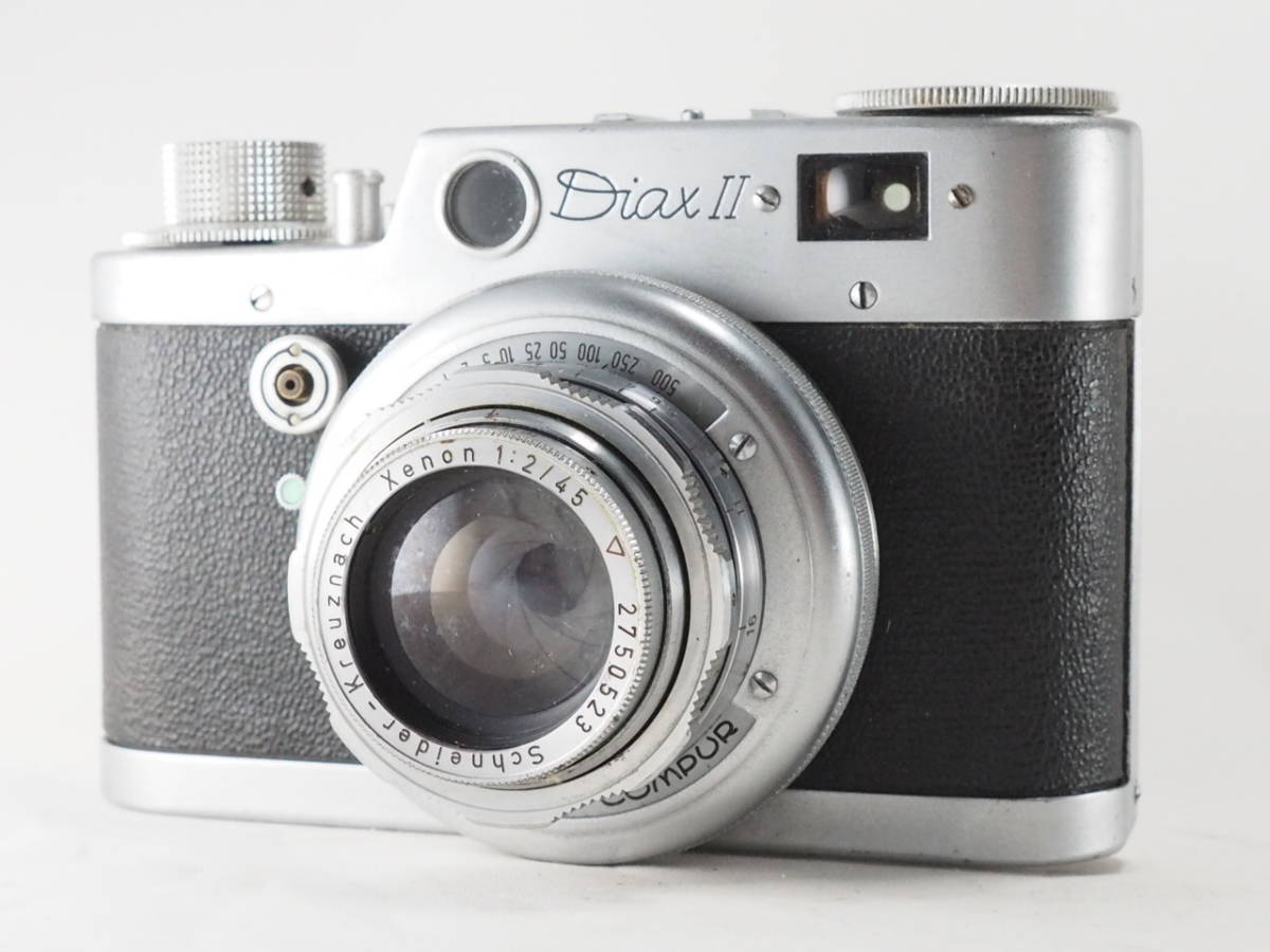 コレクション品 ディアックス Diax Ii Xenon 45mm F2 0216 の落札情報詳細 ヤフオク落札価格情報 オークフリー スマートフォン版