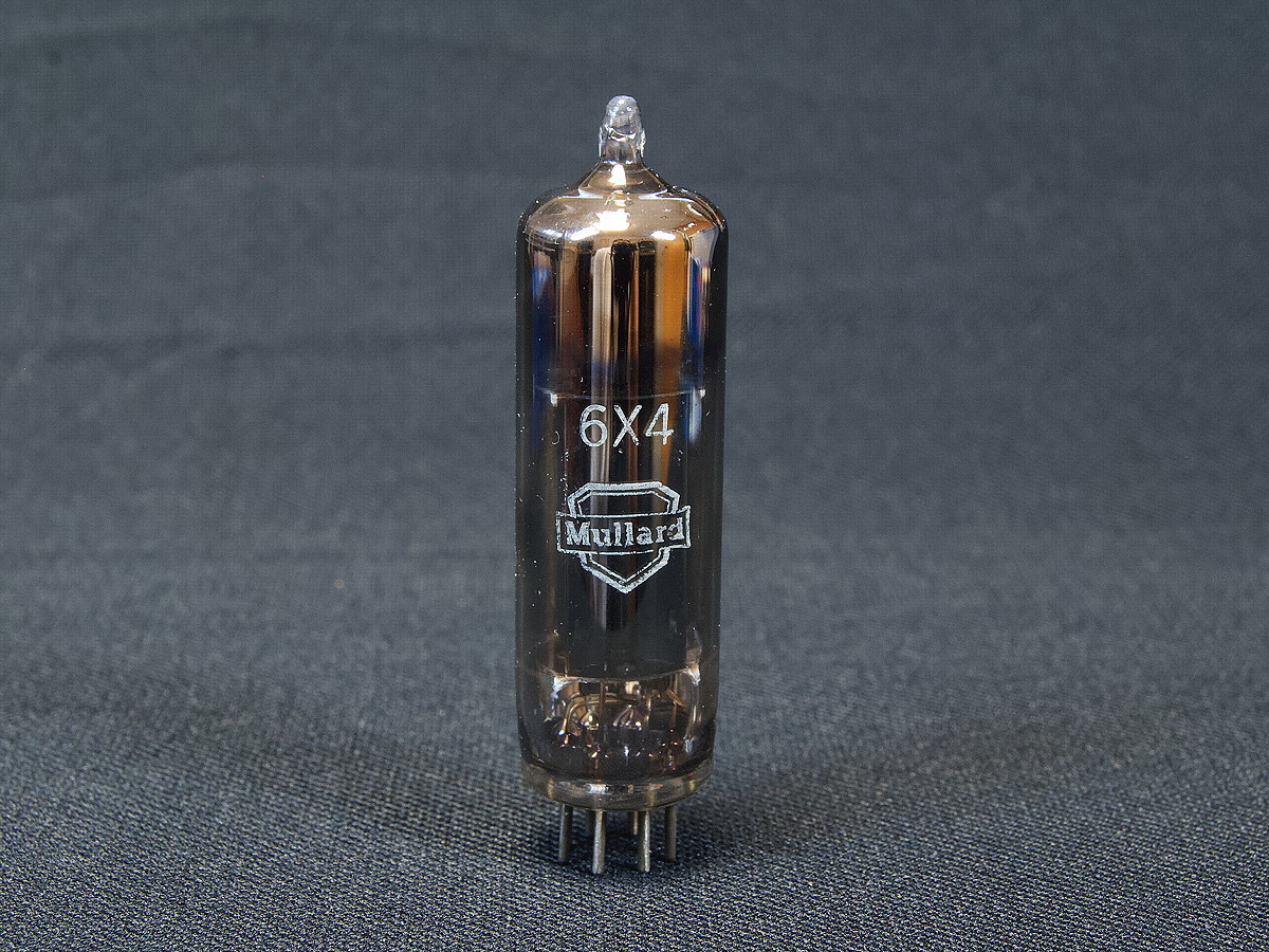 ♪♪Mullard 6X4/EZ90 整流管 NOS品 #12、ムラード真空管♪♪
