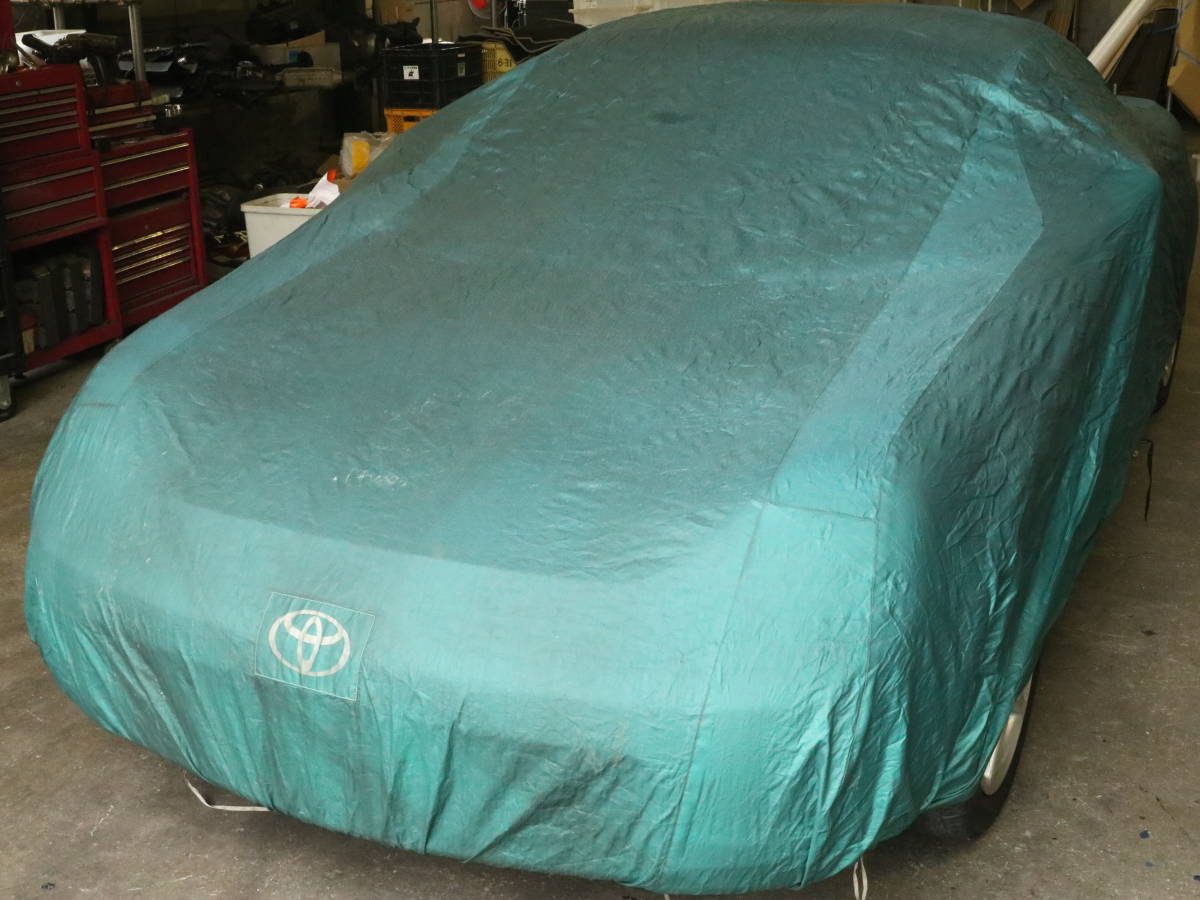 送料無料 トヨタ MRS MRS ZZW30 純正 オプション ？ ボディカバー カーカバー 緑 グリーン TOYOTAの落札情報詳細