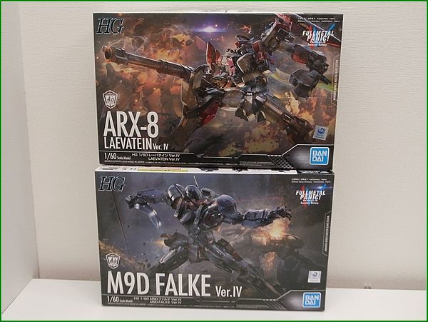 新品 未組立 フルメタル パニック Hg レーバテイン Ver Iv Hg M9d ファルケ Ver Iv の落札情報詳細 ヤフオク落札価格情報 オークフリー スマートフォン版