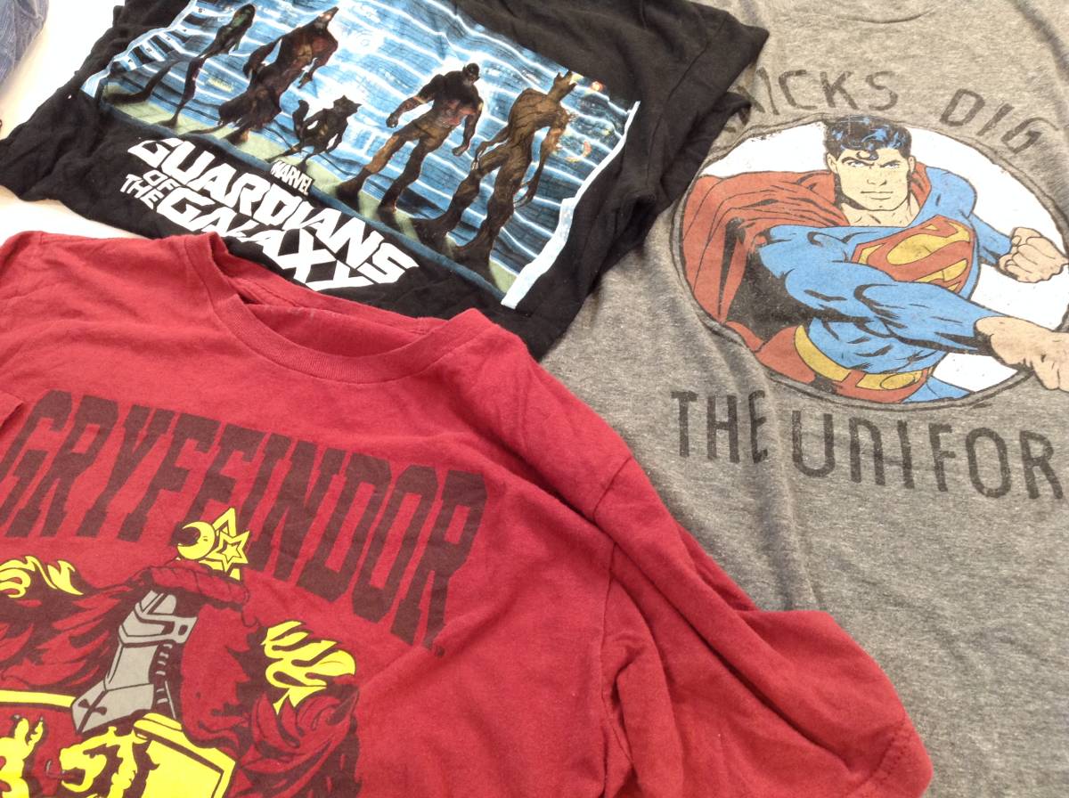 Disney Dc Star Wars 進撃 ハリーポッター ポケモン ミニオン他 キャラクターtシャツ メンズサイズミックスまとめて 29点セット まとめ売り の落札情報詳細 ヤフオク落札価格情報 オークフリー スマートフォン版