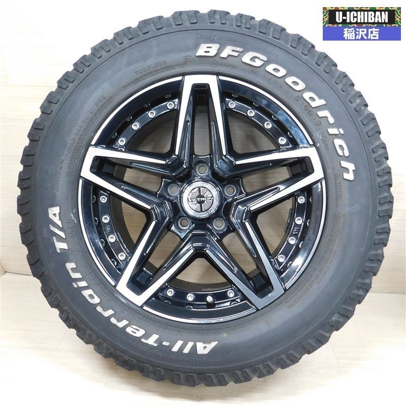 デリカd5 エクストレイル 等 16インチ タイヤホイール 4本価格 Jaos Victron 7 16 35 5h114 3 Bfg オールテレーン 225 70r16 001 の落札情報詳細 ヤフオク落札価格情報 オークフリー スマートフォン版